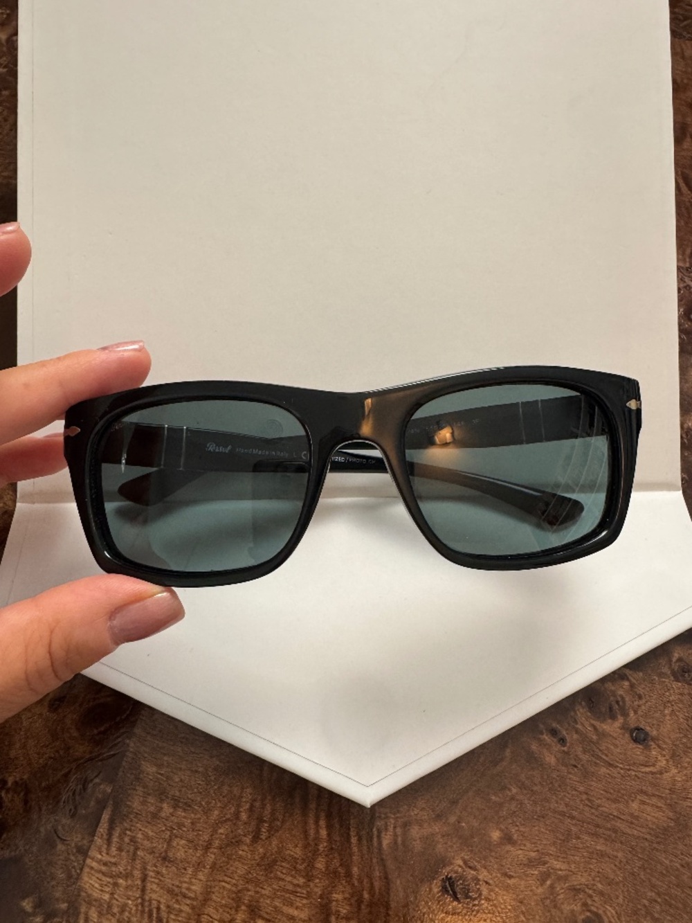 Persol 3065-S (9014/4N) - Men's Black Sunglasses - New